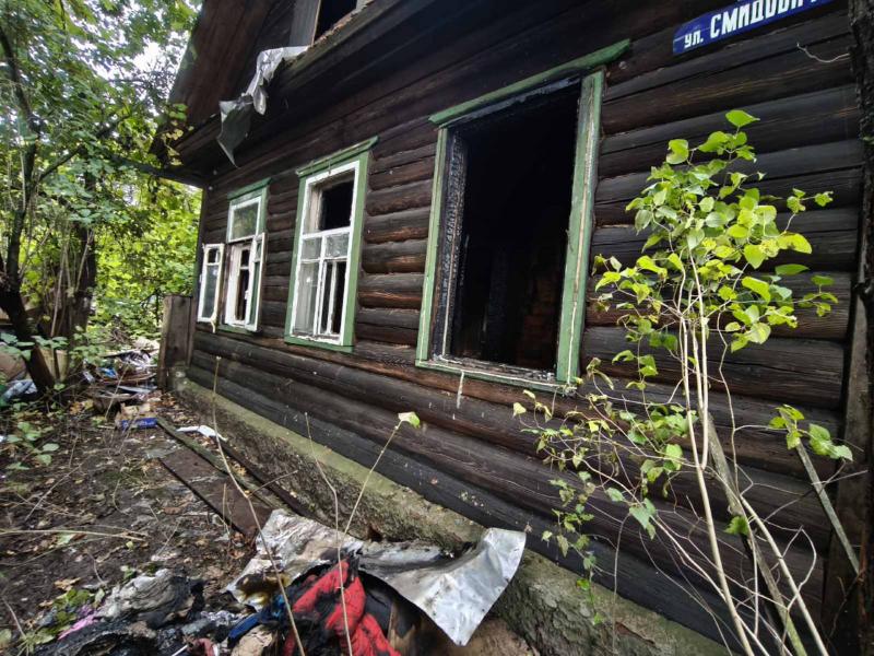 Трагедия на пожаре в Рогачеве