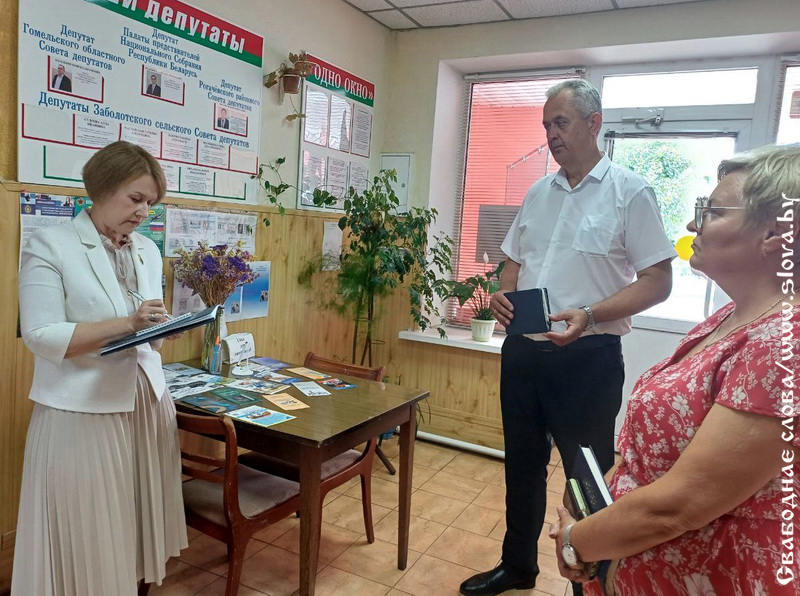 Сенатор Екатерина Зенкевич посетила Рогачевский район
