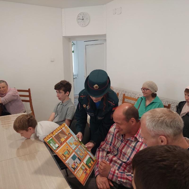 «На Бога надейся, а сам не плошай»: в Рогачеве прошло занятие в воскресной школе